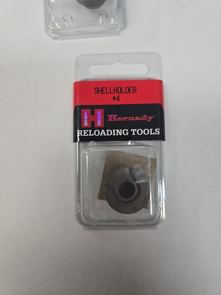 Hornady #04 Shell Holder - (390544) New In Packaging Reloading Tool