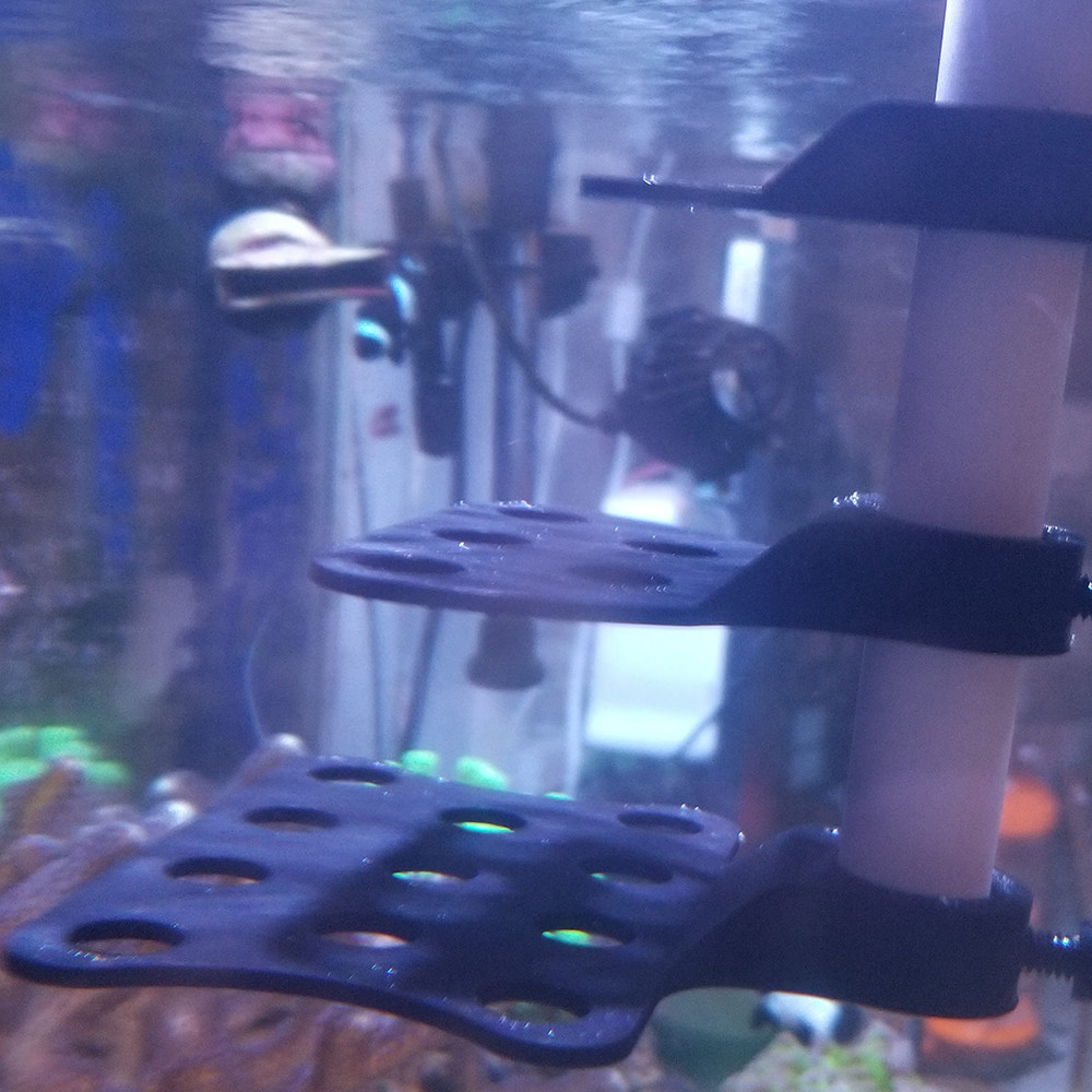 PVC Mountable Frag Rack Bundle Assembly - 3D Printed - Many Colors