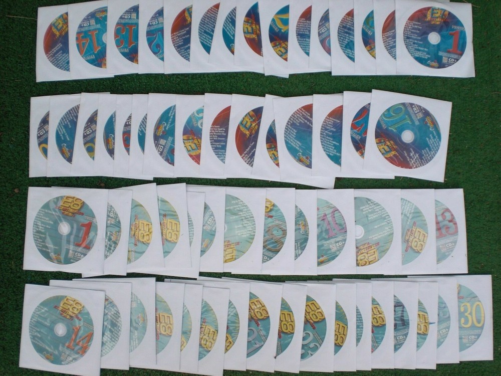 Chartbuster Karaoke Essentials - E-7 & E-8 & E-9 & E-10 SETS CD+G 115 Disc SET
