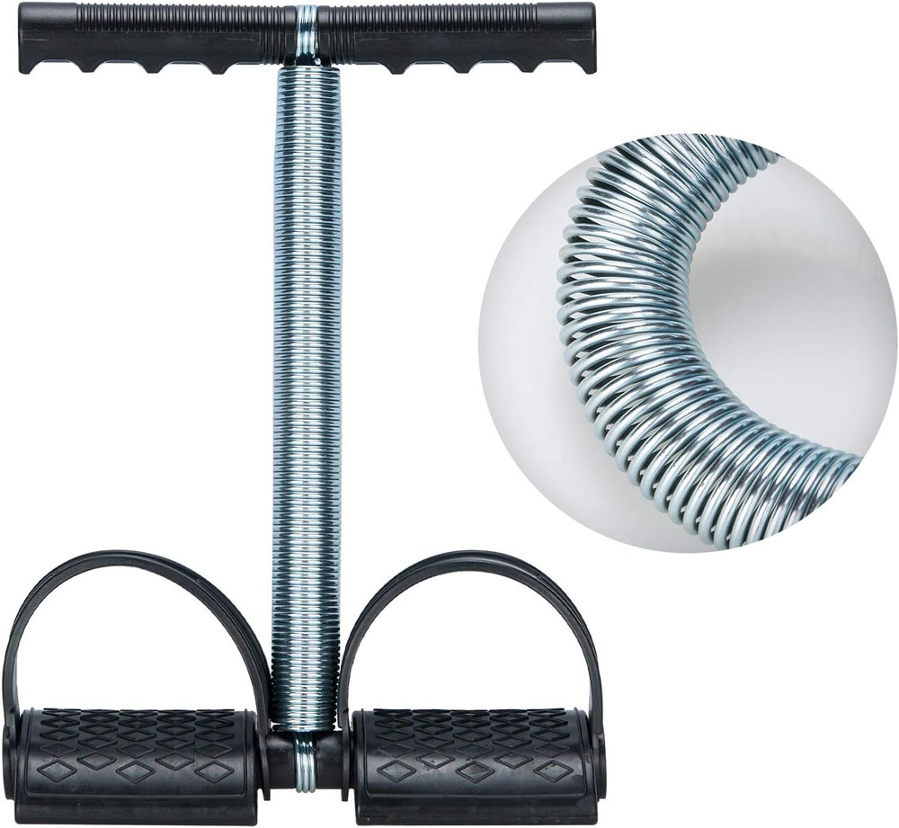 Elastic Sit up Pull Rope Pedal Resistance Band Powerful Spring Drawstring Tummy