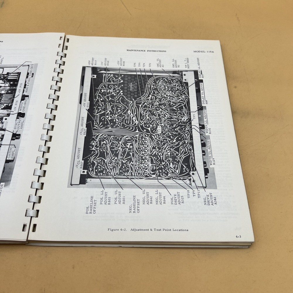 Datapulse Model 110A Pulse Generator Operation & Maintenance Handbook 12/65