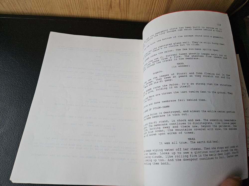 THE IMMORTALS. 1993 MOVIE SCRIPT. B. LEONARD &G.EVERETT, A.GOLDSMAN. E.PRESSMAN