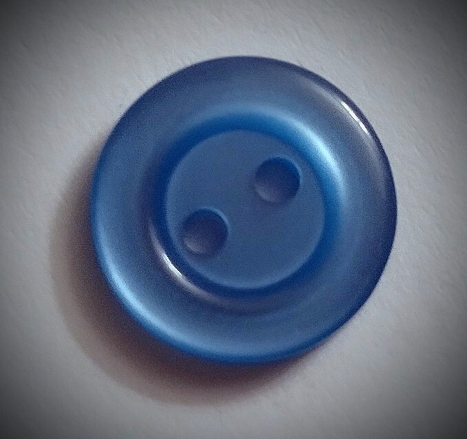 5/8" Blue Craft/Clothing Buttons