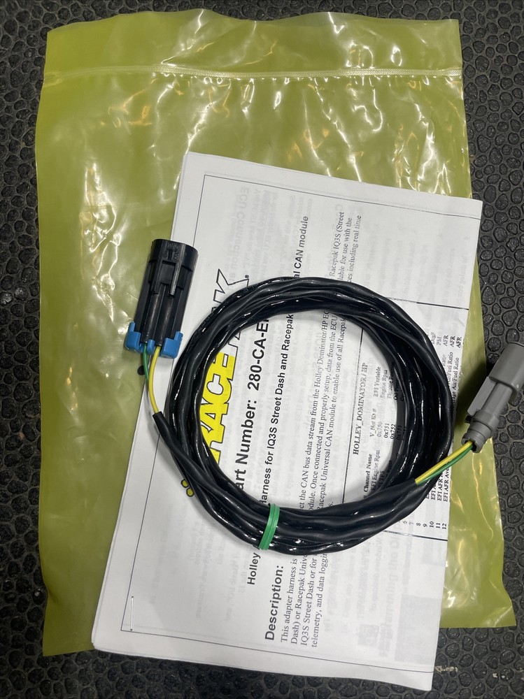 Racepak 280-CA-EFIHOL ECU INTERFACE CABLE