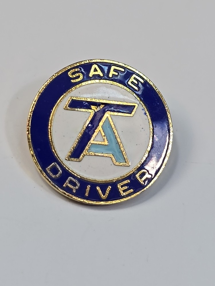 TA Safe Driver Award Tie Tack Lapel Pin