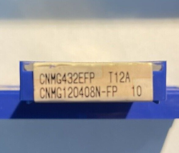 Sumitomo CNMG432EFP Inserts/CNMG120408N-FP