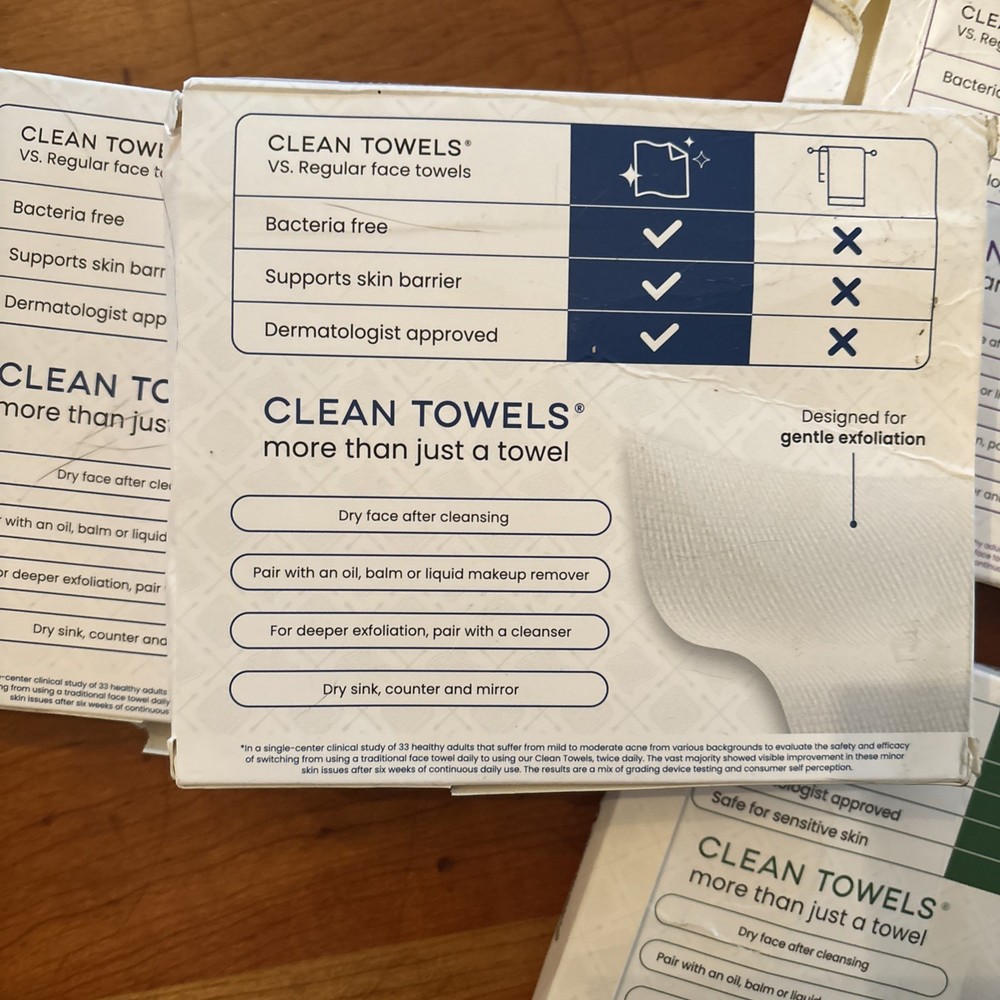 Clean Towels Variety 4pk