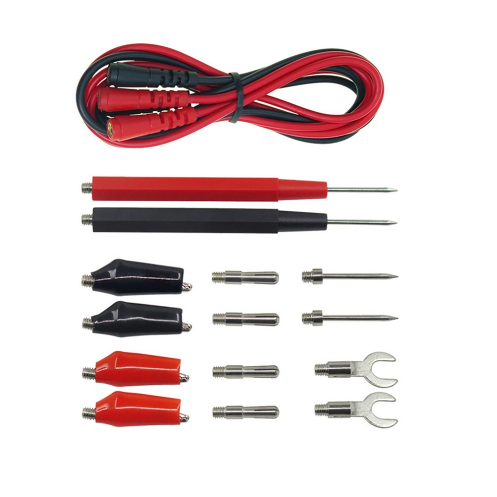 16Pcs/Set Multifunction Digital Multimeter Probe Test Leads For Volt Meter