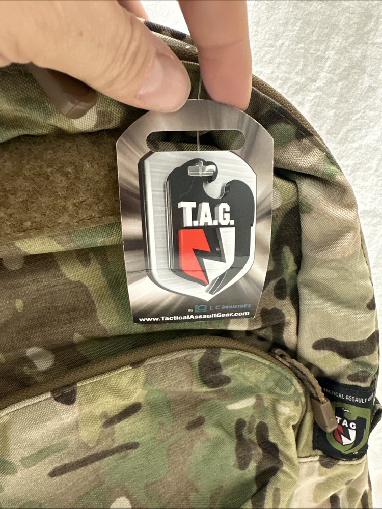 TAG Tactical Assault Gear Everyday Pack Backpack Multicam EDC Carry IIIA Armor