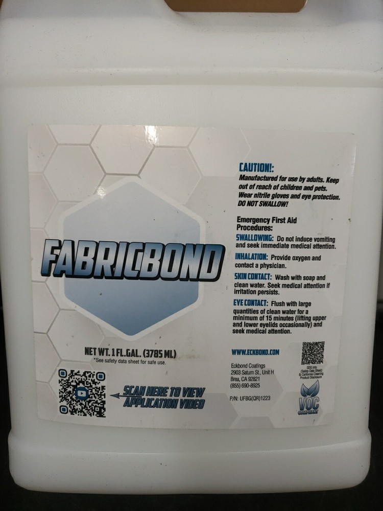 Eckbond Fabricbond Automotive Interior Protector- 1 Gallon
