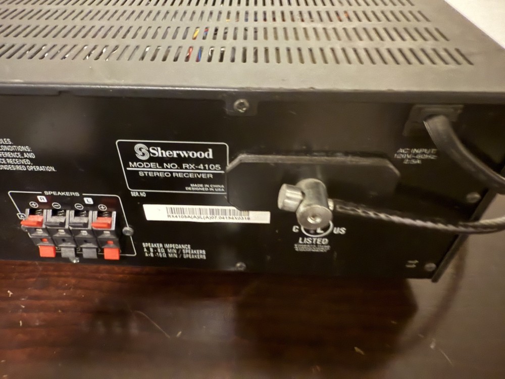 SHERWOOD RX-4105 STEREO WORKING