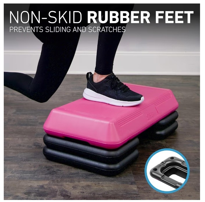 The Original Freestyle STEP Exercise Step Platform, Circuit Size Stepper-Grey