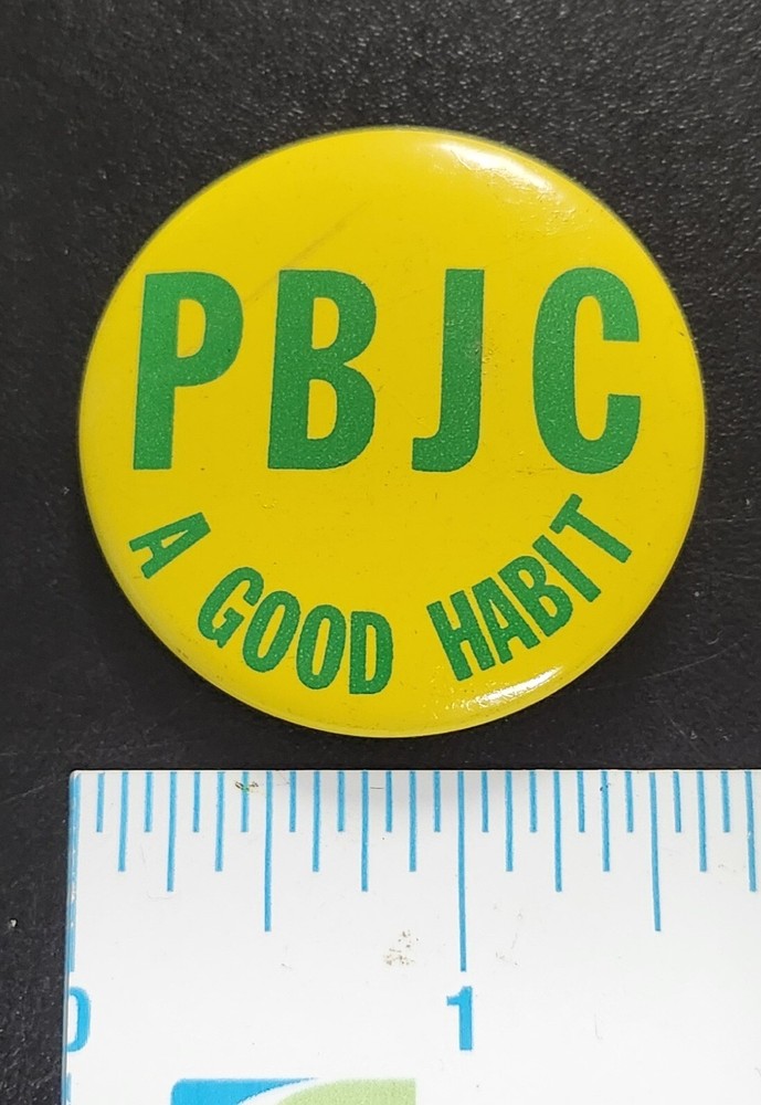 PBJC " A Good Habit" Pin