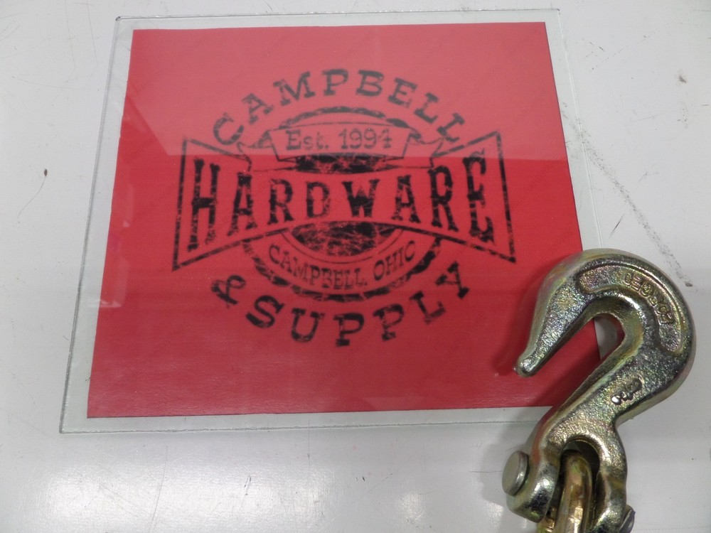 Auto Body Frame Machine Pull Chain 3/8" x 2' Grade 70 with 3/8' Grab Hook