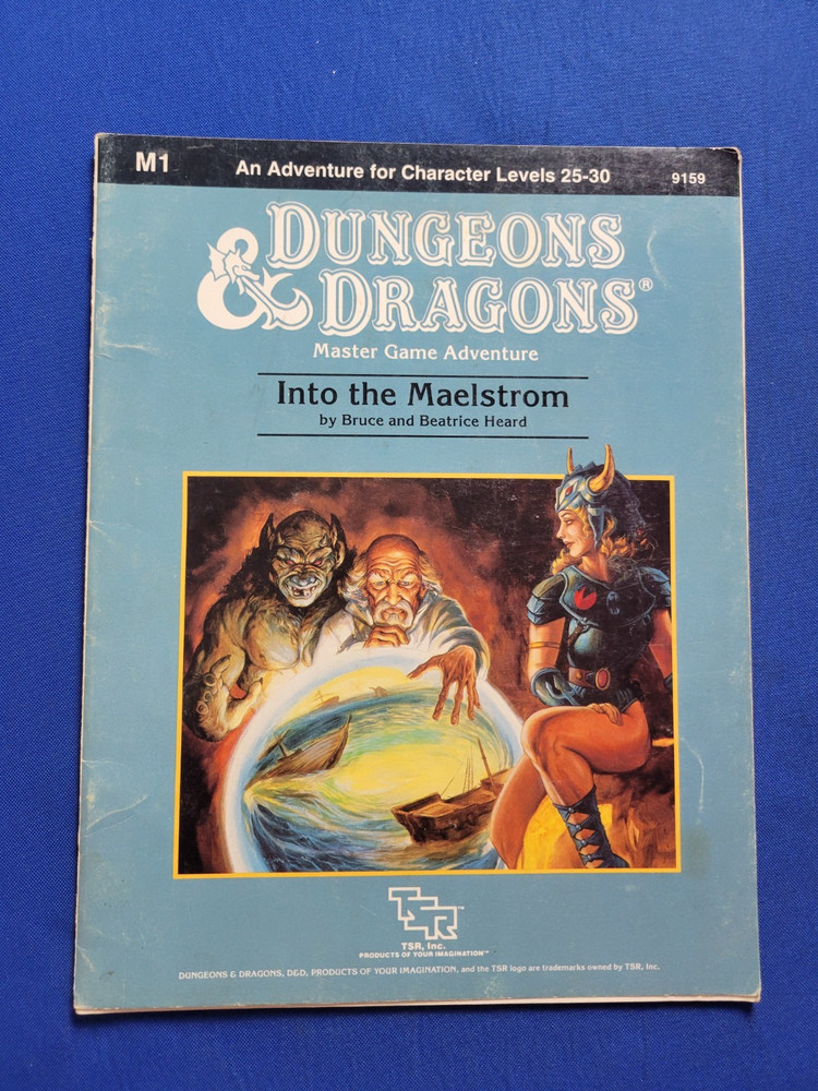 Into the Maelstrom Adventure Module - Dungeons and Dragons