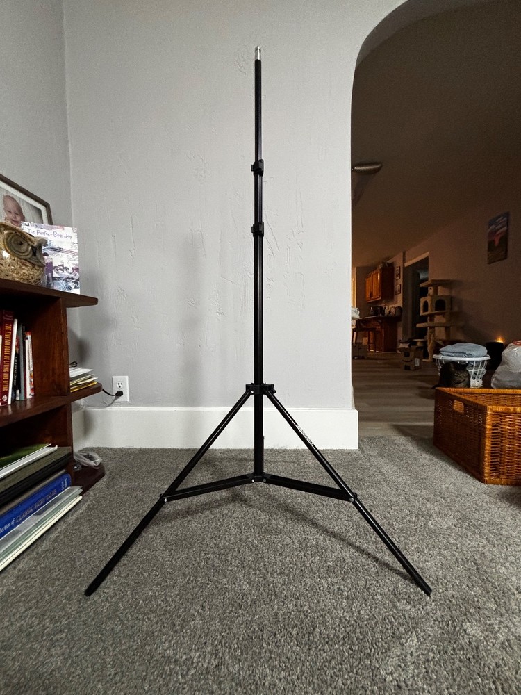 Amazon Basics Aluminum Light Photography Tripod Stand with Case