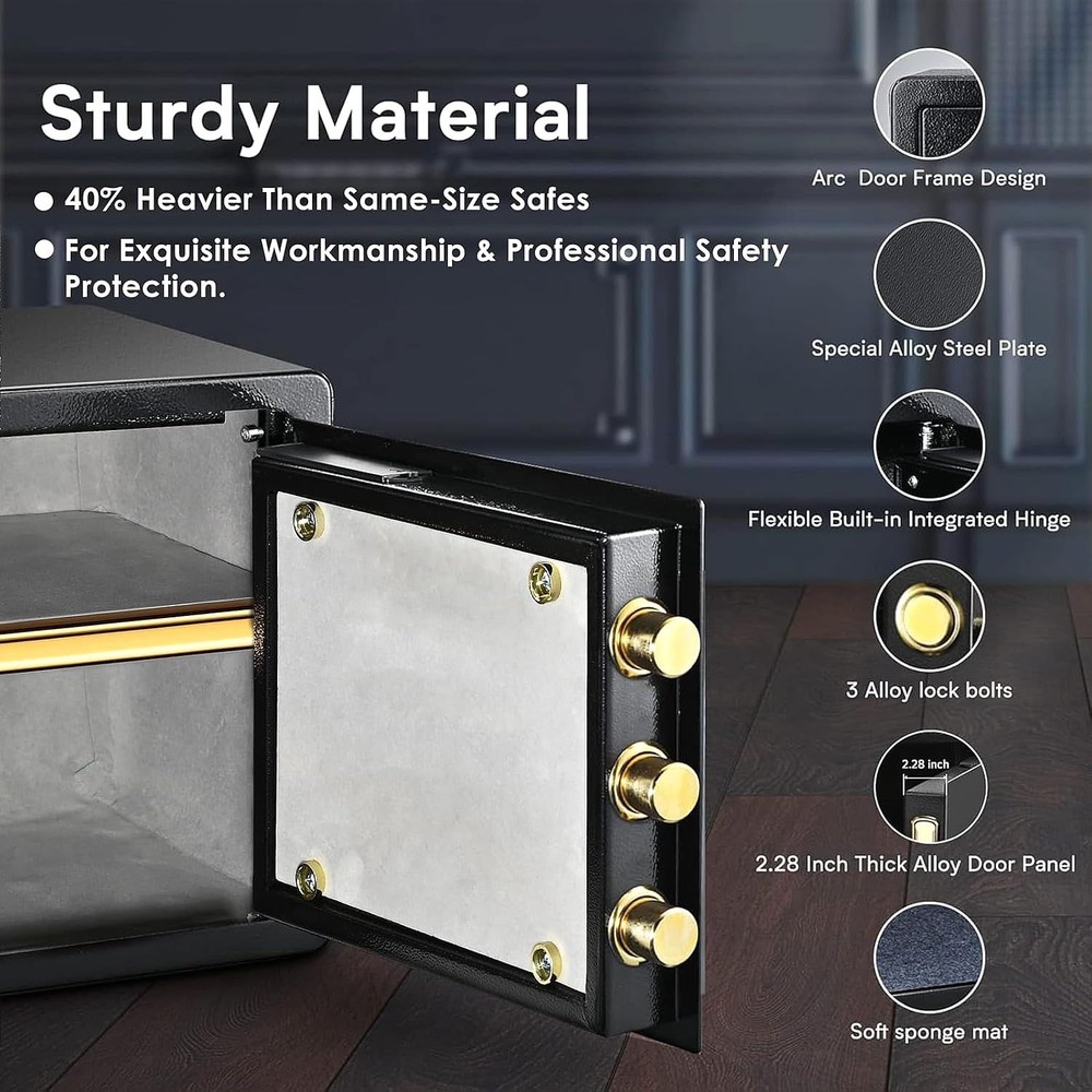 ADIMO BGX-M/D-35 Home Safe: Secure Your Valuables with Advanced Technology