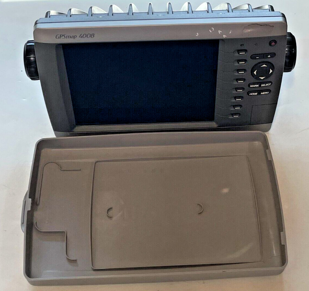 Garmin GPSMap 4008 Chartplotter Head Unit W/Suncover -Tested Working