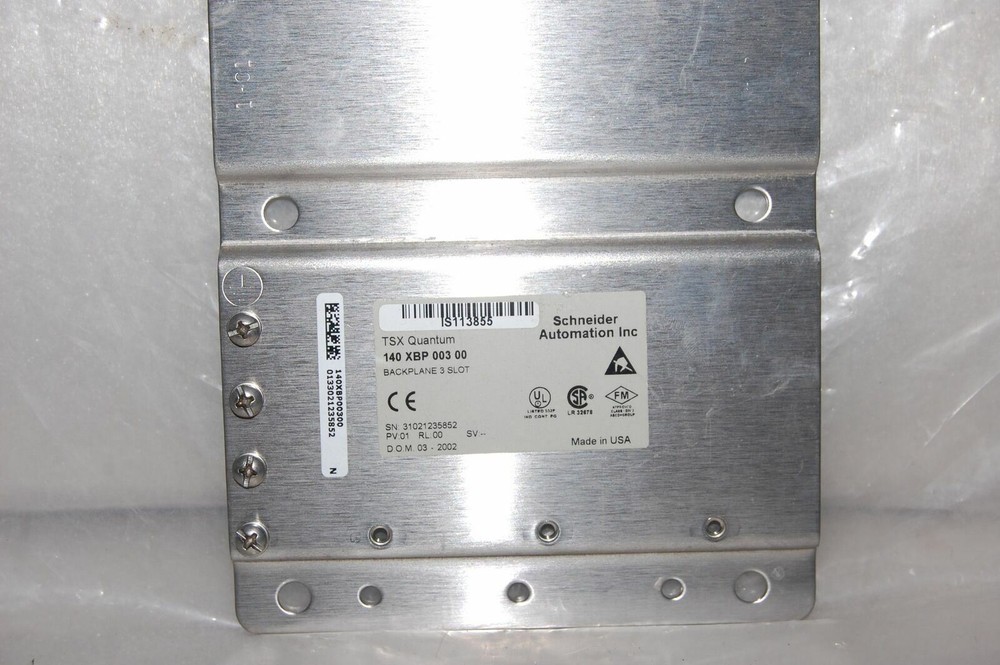 MODICON BACKPLANE 140 XBP 003 00