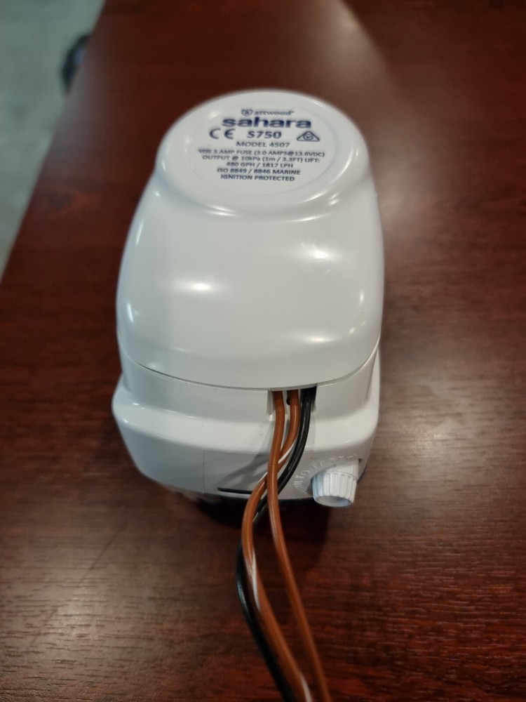 Attwood sahara S750 automatic bilge pump