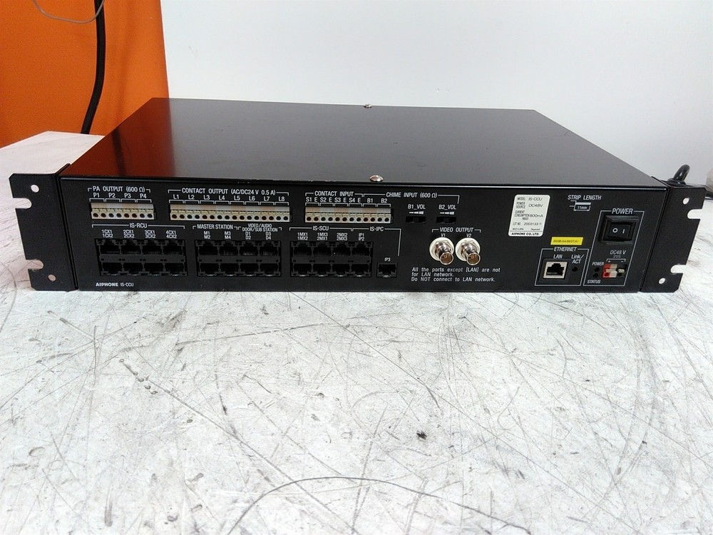 Power Tested Only Aiphone IS-CCU Central Control Unit AS-IS