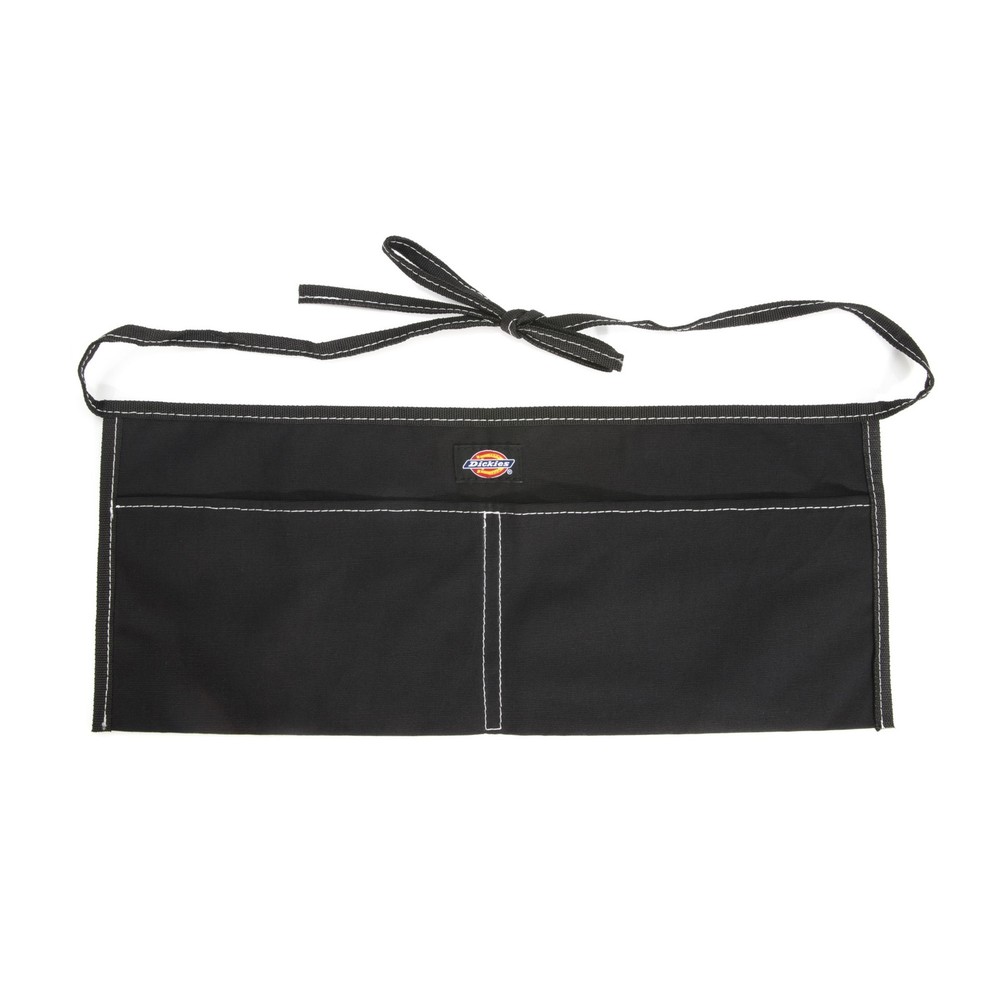 Canvas Work Apron with Drawstring Closure 2 Pocket Black Dickies 57078