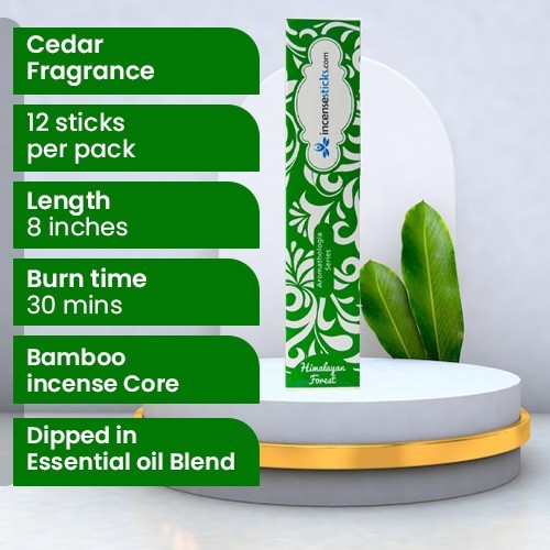 Himalayan Forest Incense 8" 12 Sticks Packs: 5 Packs