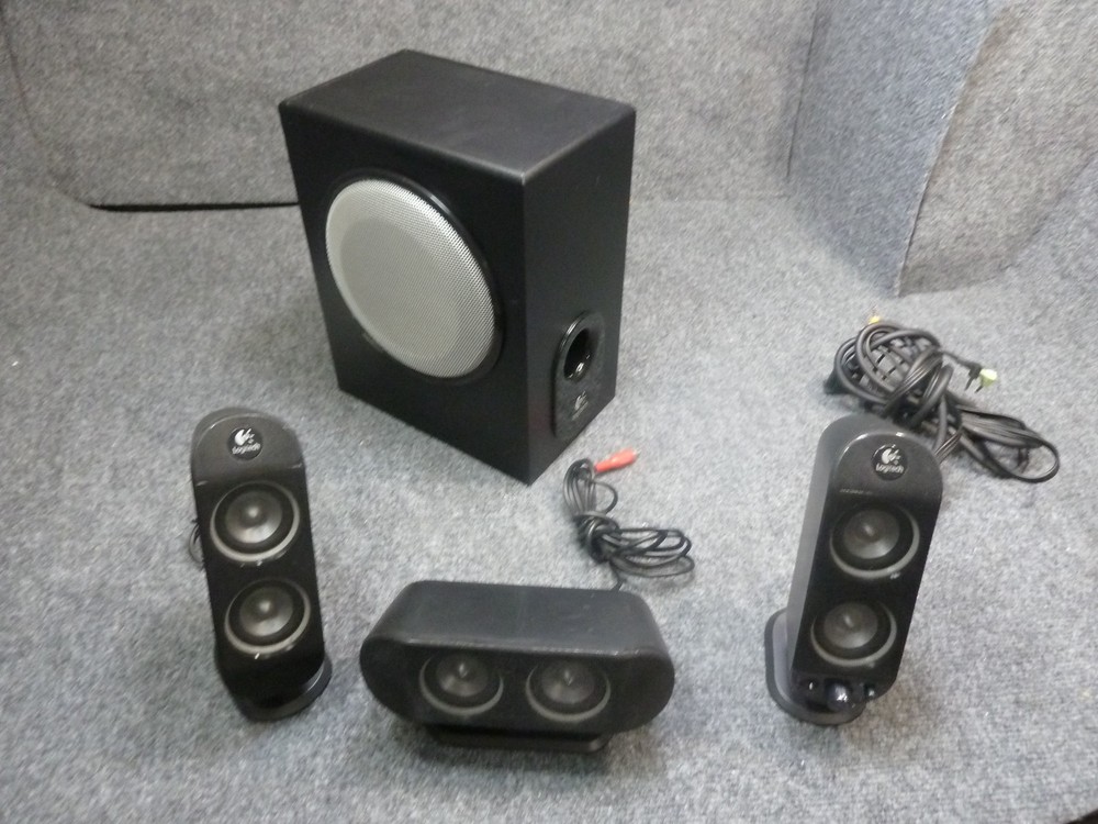 Logitech X-530 Surround Sound PC Computer Speaker System