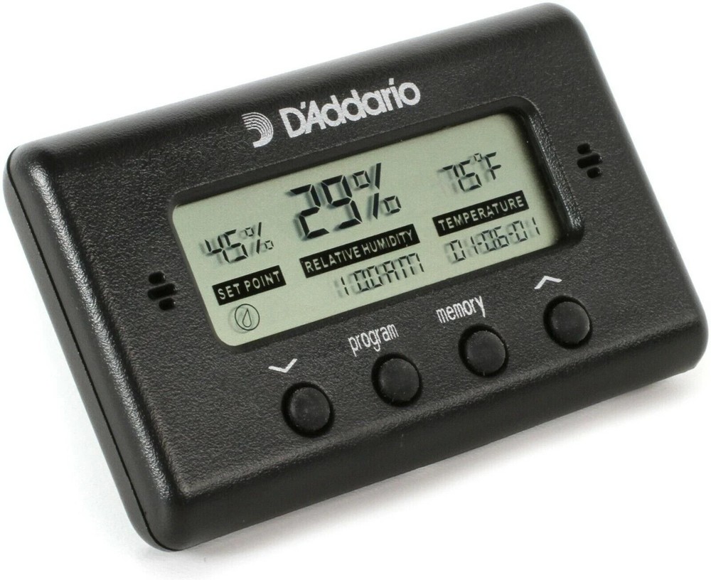 Hygrometer Humidity And Temperature Sensor D'Addario Planrt Waves