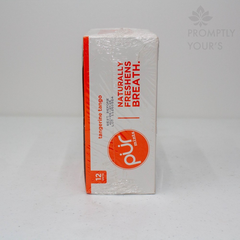 PUR Mints - Tangerine Tango - Sugar-Free, 12-Pack
