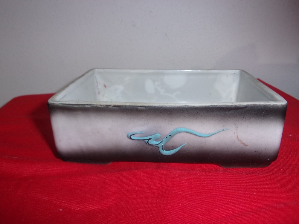 vintage nora china square dish *