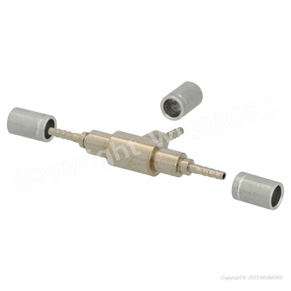 Press fitting NAR FI 2,5 - T-piece/set. RHT 1/4" SM