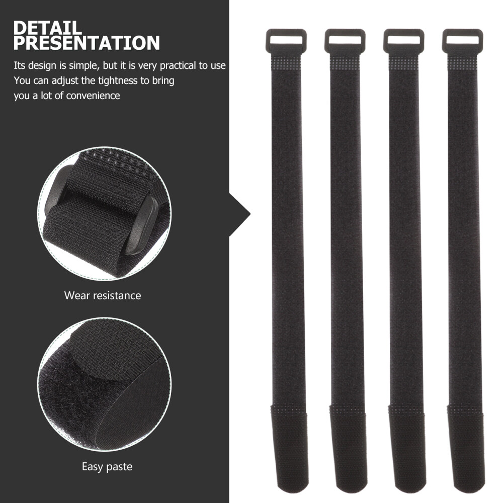 12PCS Reusable Fastening Cable Ties Nylon Cable Fixing Straps Voile Strap