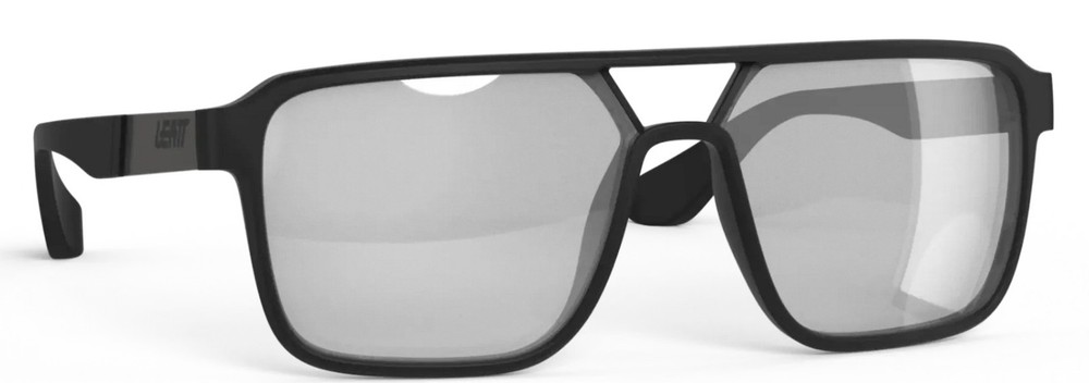 Leatt TheViz Pyrenees Polarized Sunglasses Black w/Polirized Silver Lens