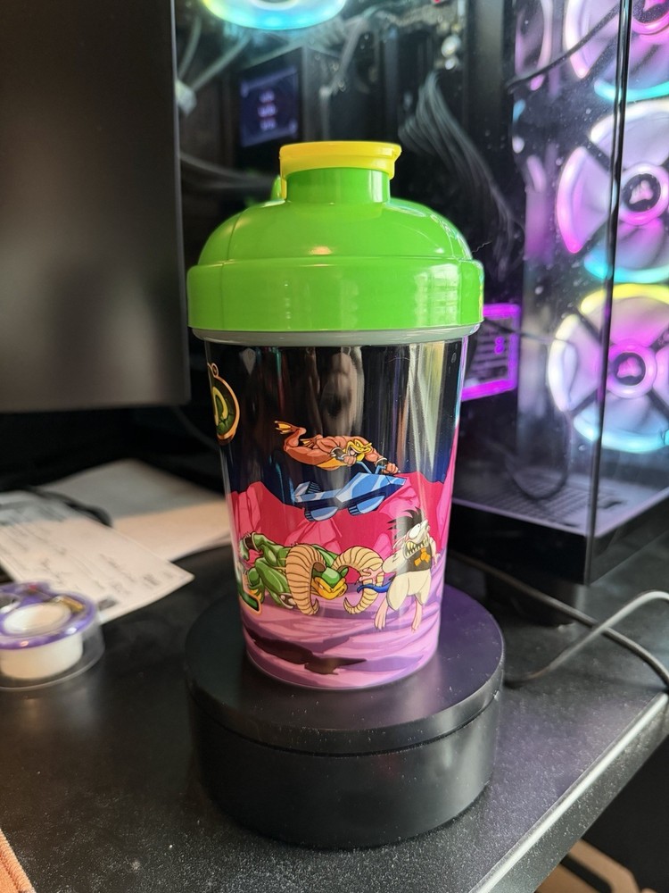 G Fuel Energy Battletoads 16oz Shaker Cup - Used (Read Description)