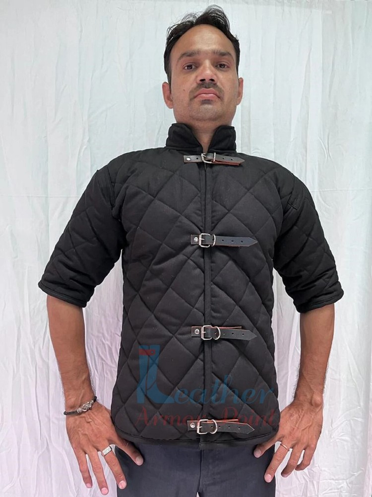 Medieval Gambeson Armor – Aketon Padded Jacket Armor Tunic