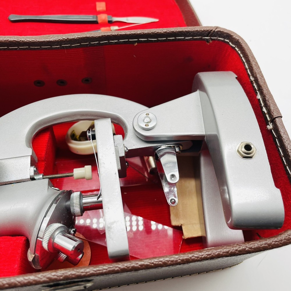 Phillip Barrilleaux Vintage Microscope Set With Tools