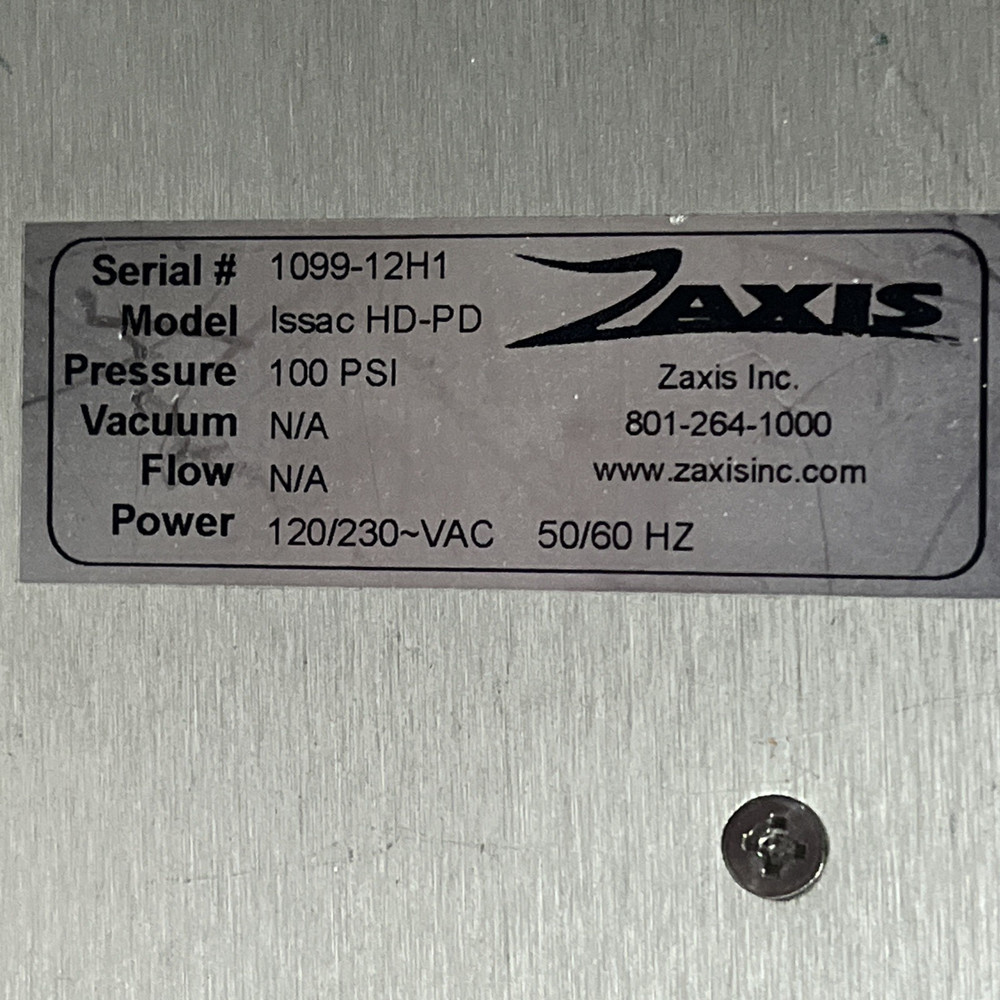 ZAXIS ISAAC LEAK TESTER