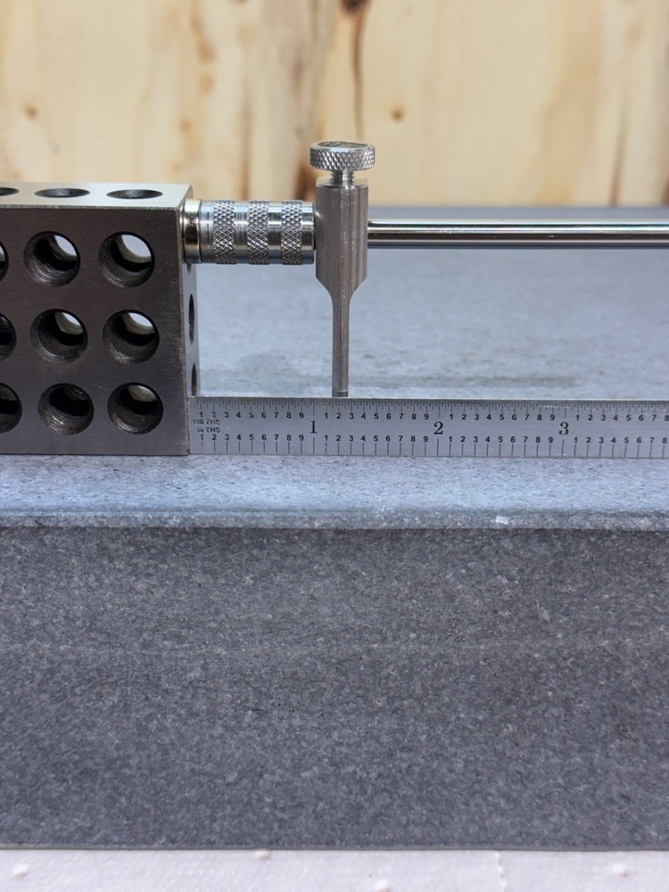 Adjustable tool height setter - medium - ø1/2" stem