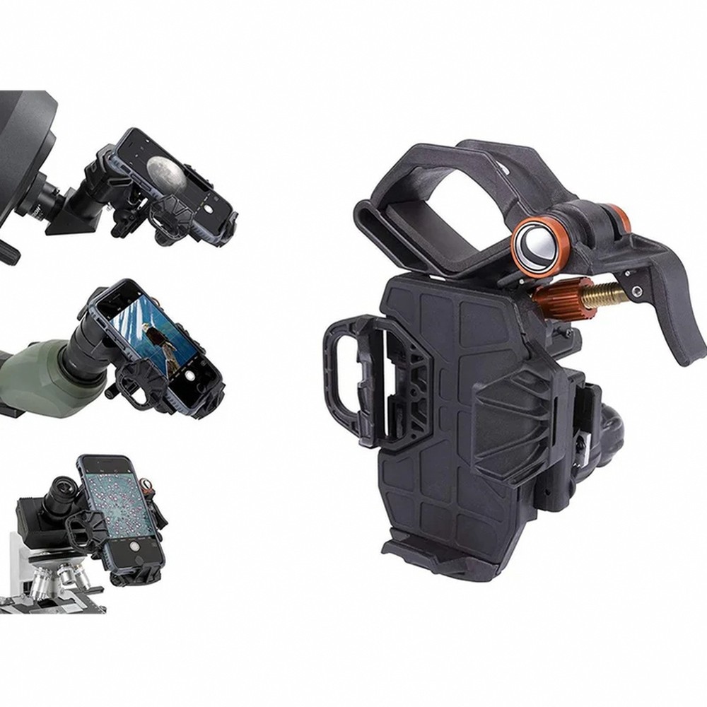 Universal 3-Axis Smartphone Adapter for Telescopes and Optical Devices