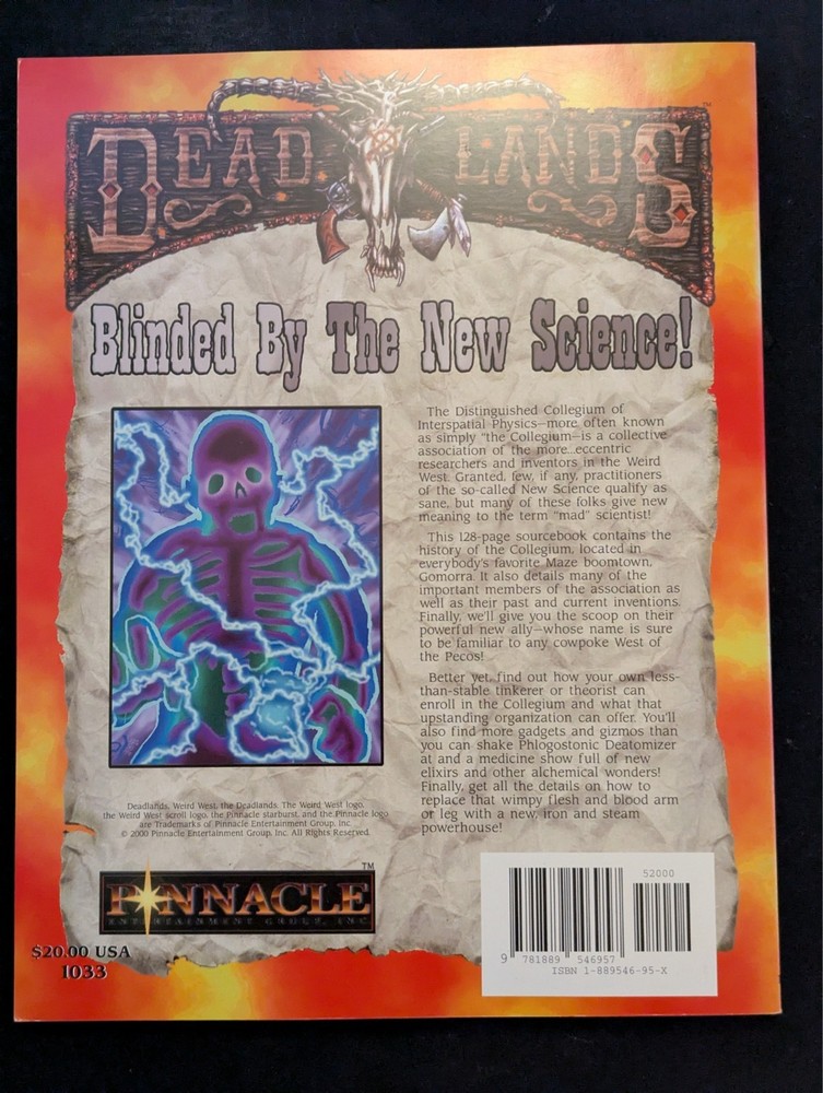 The Collegium - Deadlands - Pinnacle - 2000