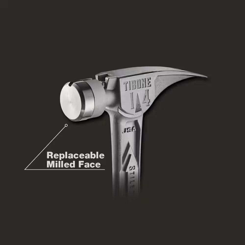 14 Oz. Tibone Smooth Face with Curved Handle