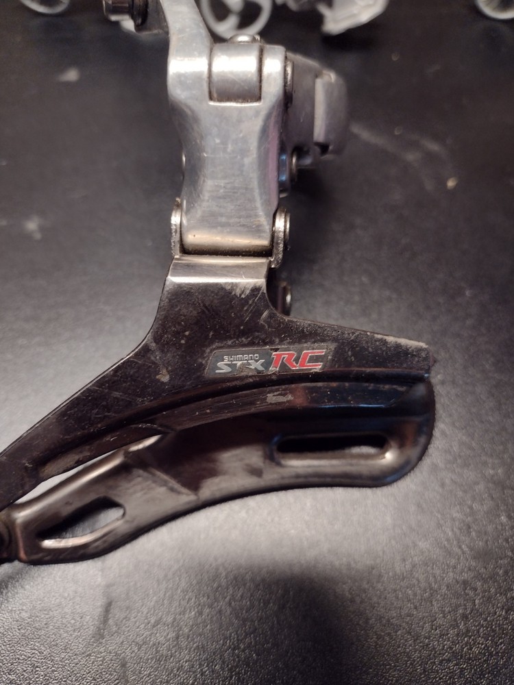 Shimano Compact Triple Front Derailleur Stx RC Silver 28.6