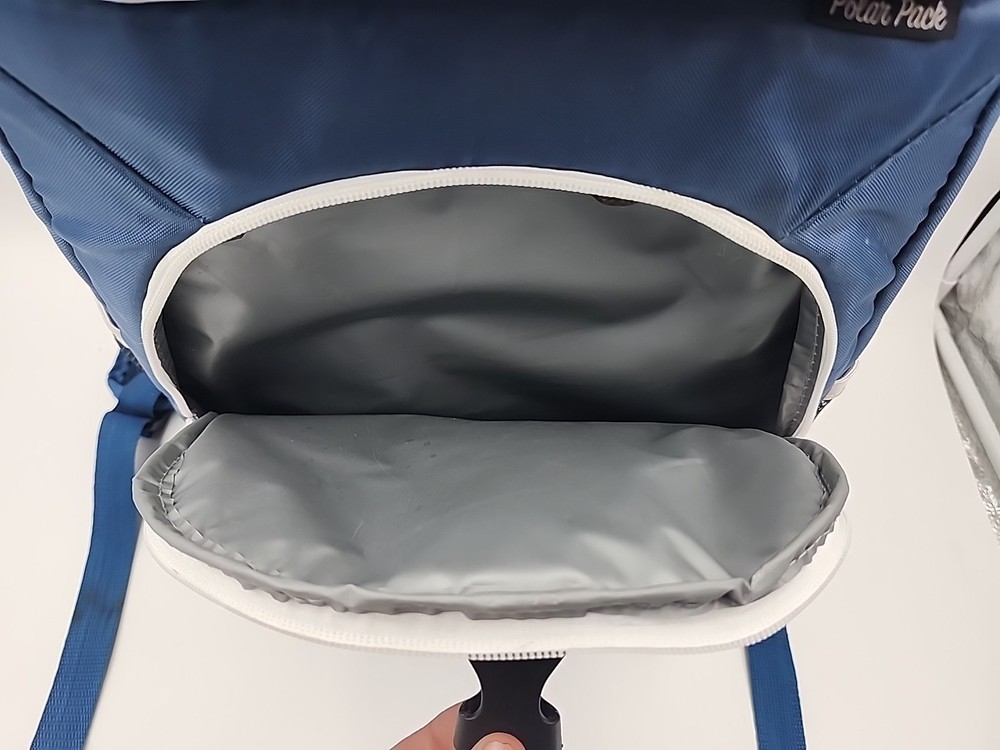 Dark Blue Portable Backpack Cooler