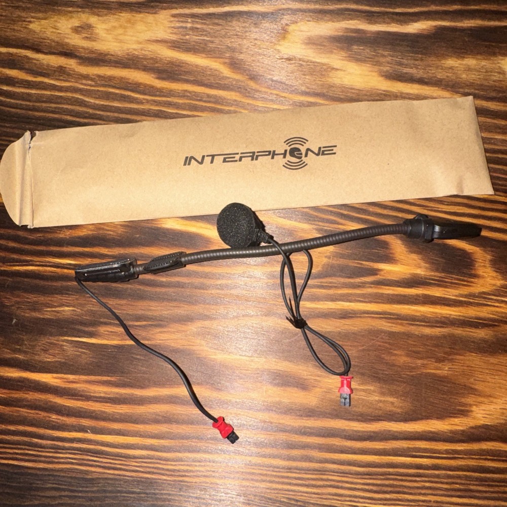 Interphone U-COM 8R Mesh 2.0 Motorcycle Bluetooth Intercom Headset (Single Pack)