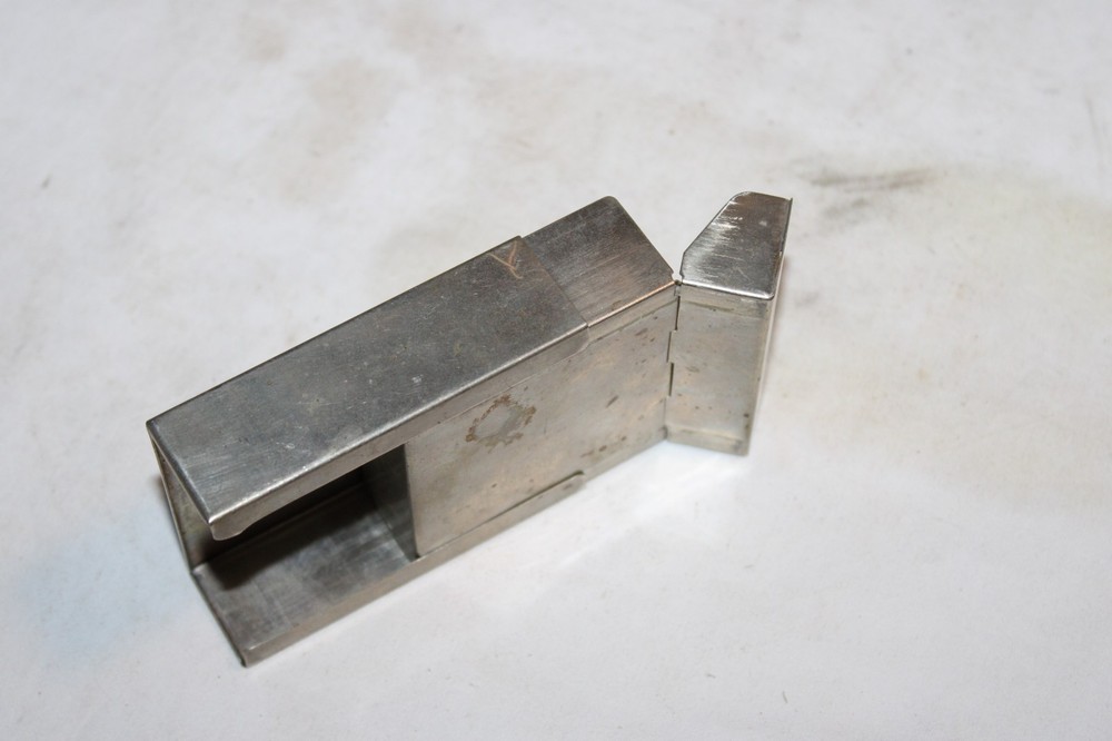 Vintage 1920 Sliding Metal Cigarette Case