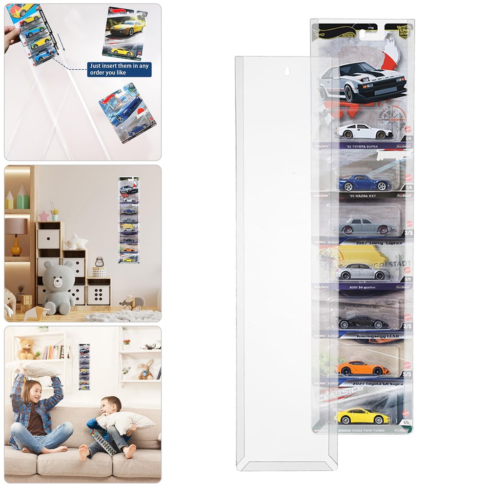 5-100Pack Diecast Display Case Wall Mount For H-W Premium Series
