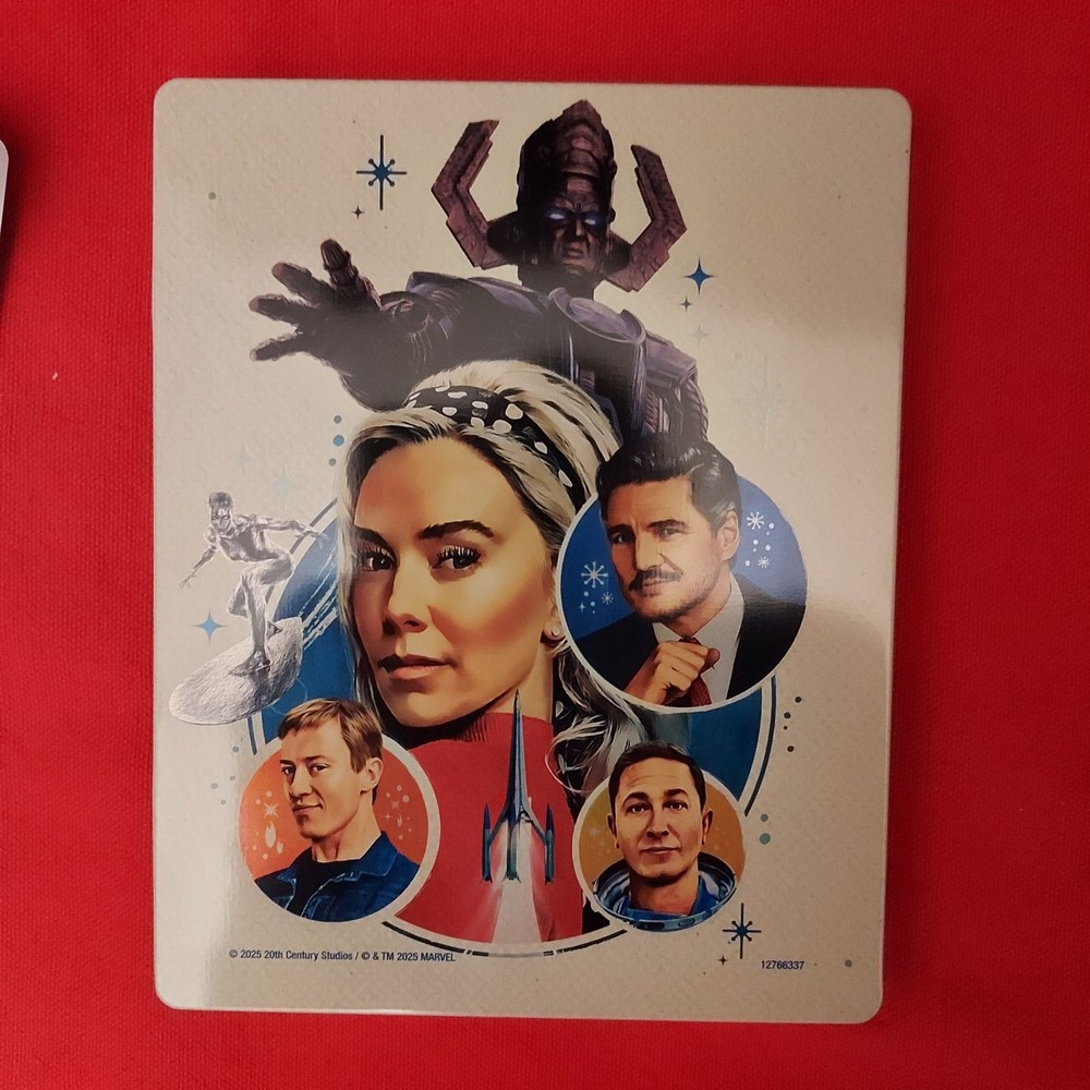 Fantastic Four: First Steps Steelbook CASE ONLY no discs or digital b