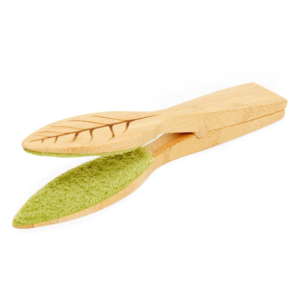 Kikkerland Leaf Cleaning Tongs Planter