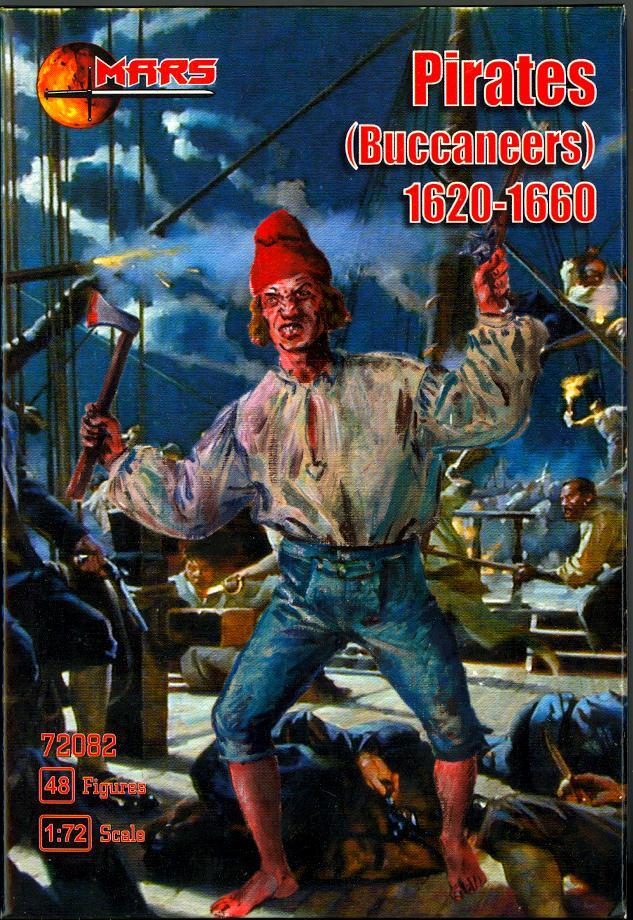 Mars Figures 1/72 PIRATES & BUCCANEERS 1620-1660 Figure Set
